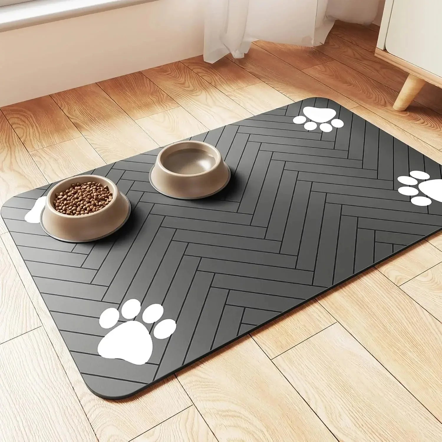 FurEase™ QuickDry Pet Feeding Mat