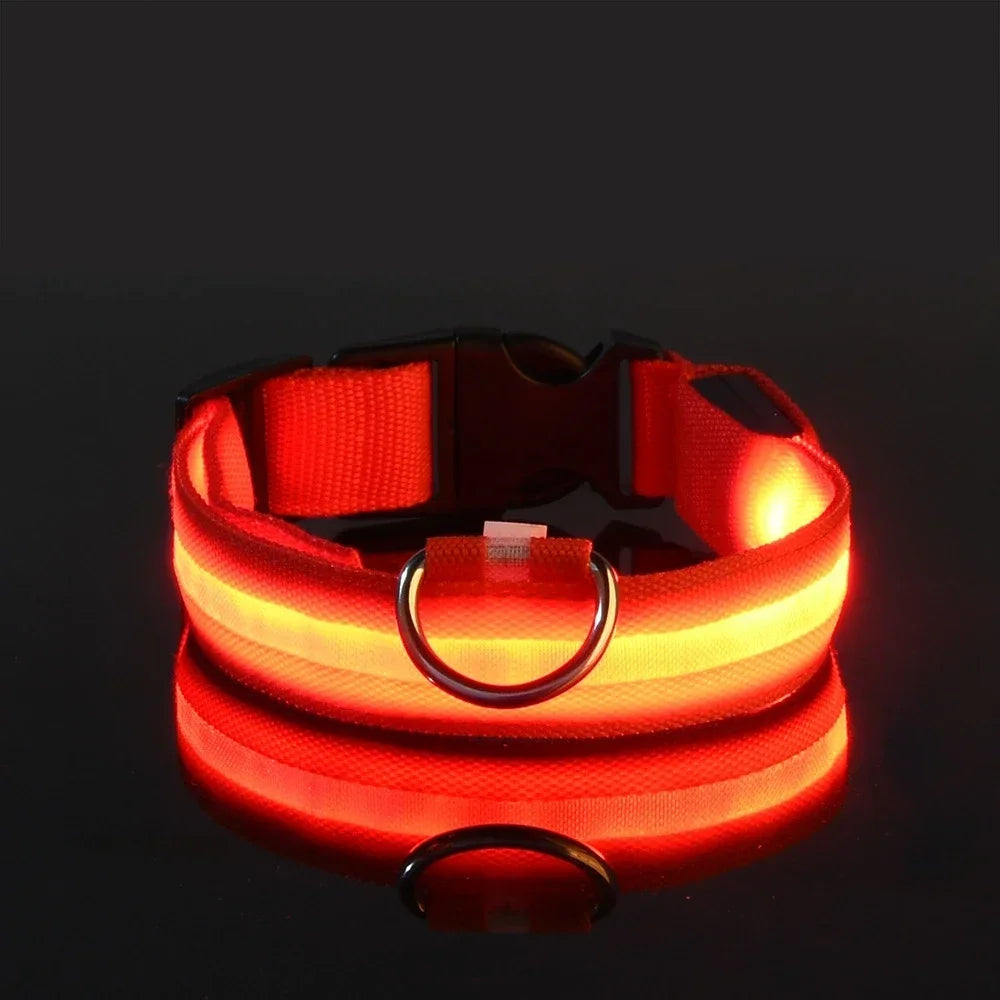 FurEase™ GlowSafe LED Dog Collar