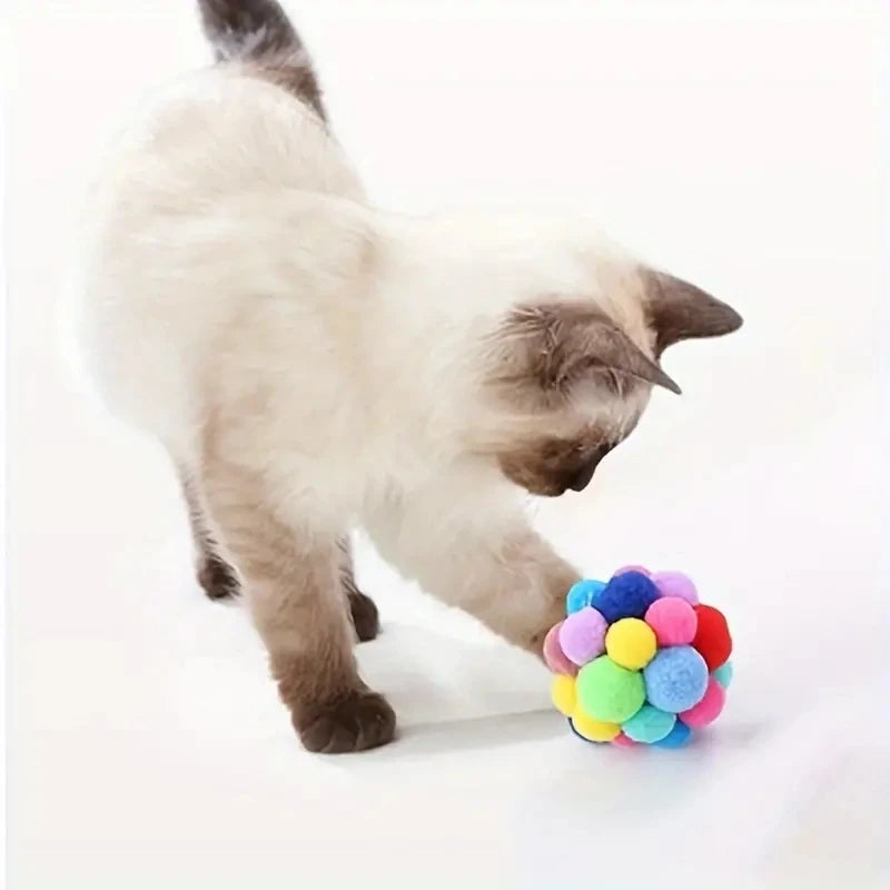 FurEase™ Bell Bounce Cat Ball