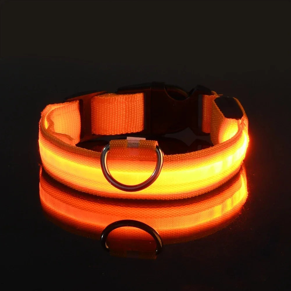 FurEase™ GlowSafe LED Dog Collar