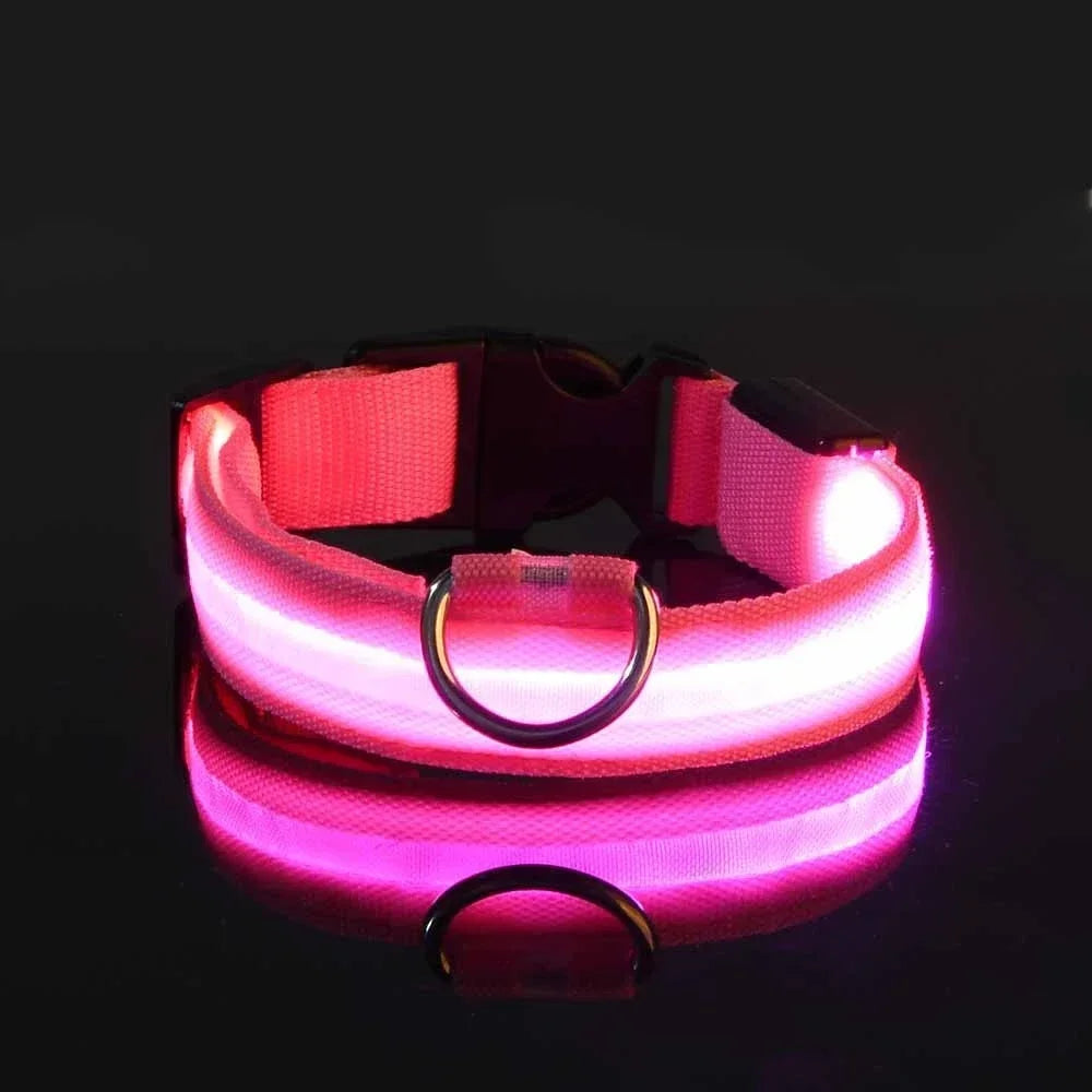 FurEase™ GlowSafe LED Dog Collar