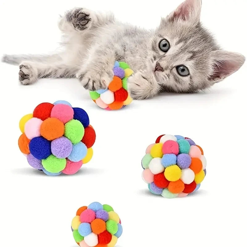 FurEase™ Bell Bounce Cat Ball