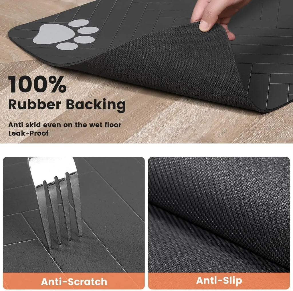 FurEase™ QuickDry Pet Feeding Mat