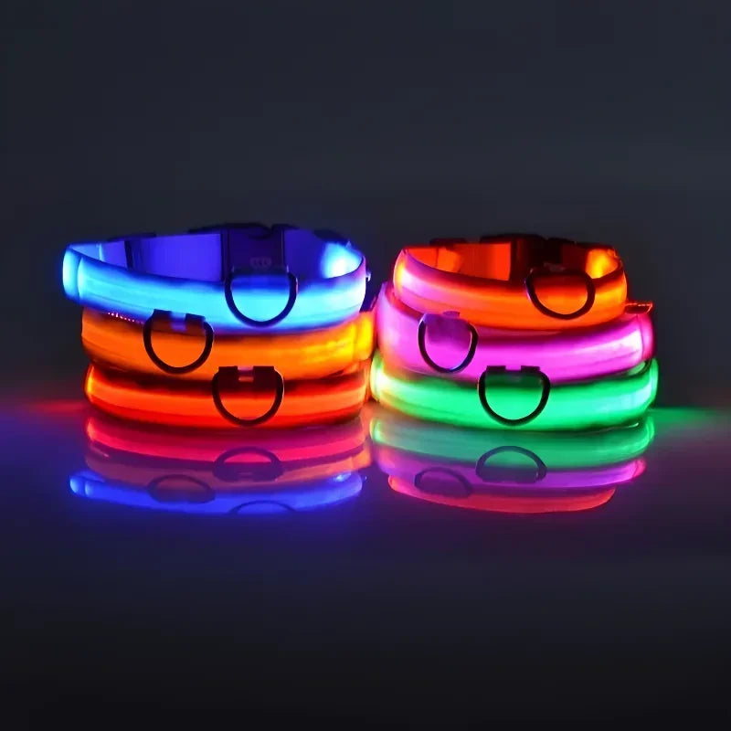 FurEase™ GlowSafe LED Dog Collar