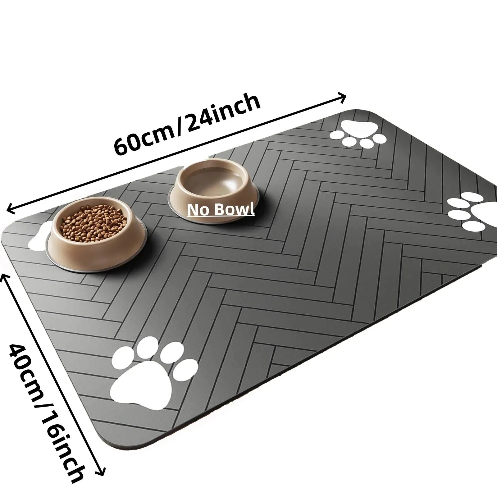 FurEase™ QuickDry Pet Feeding Mat