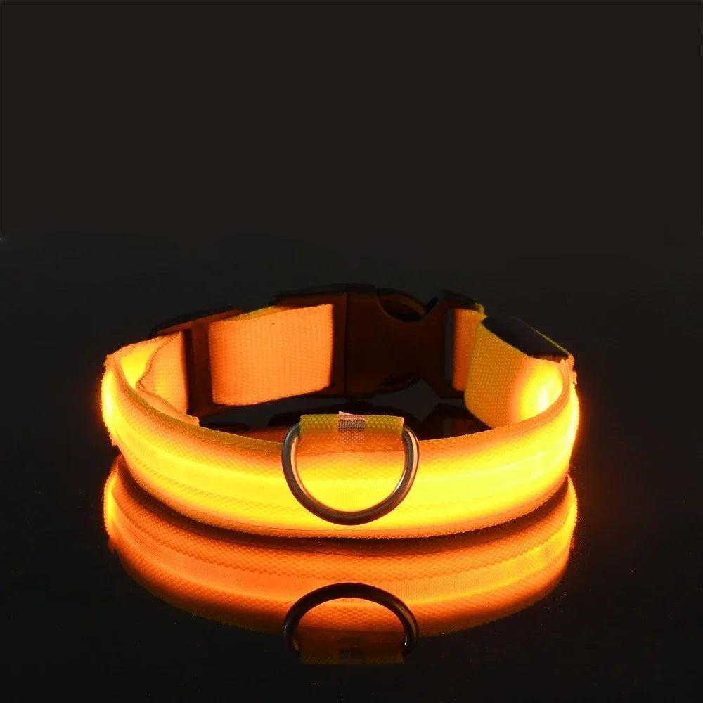 FurEase™ GlowSafe LED Dog Collar