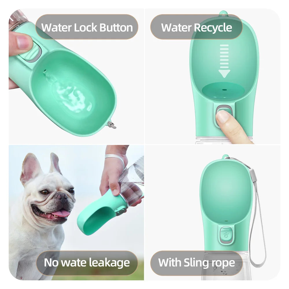 FurEase™ Travel Water Bottle