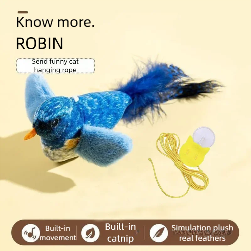 FurEase™ Flappy Bird Cat Toy