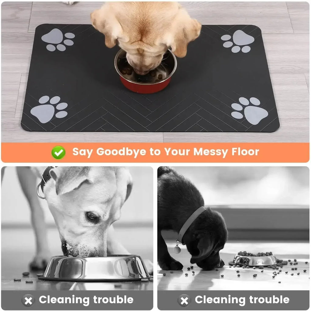FurEase™ QuickDry Pet Feeding Mat