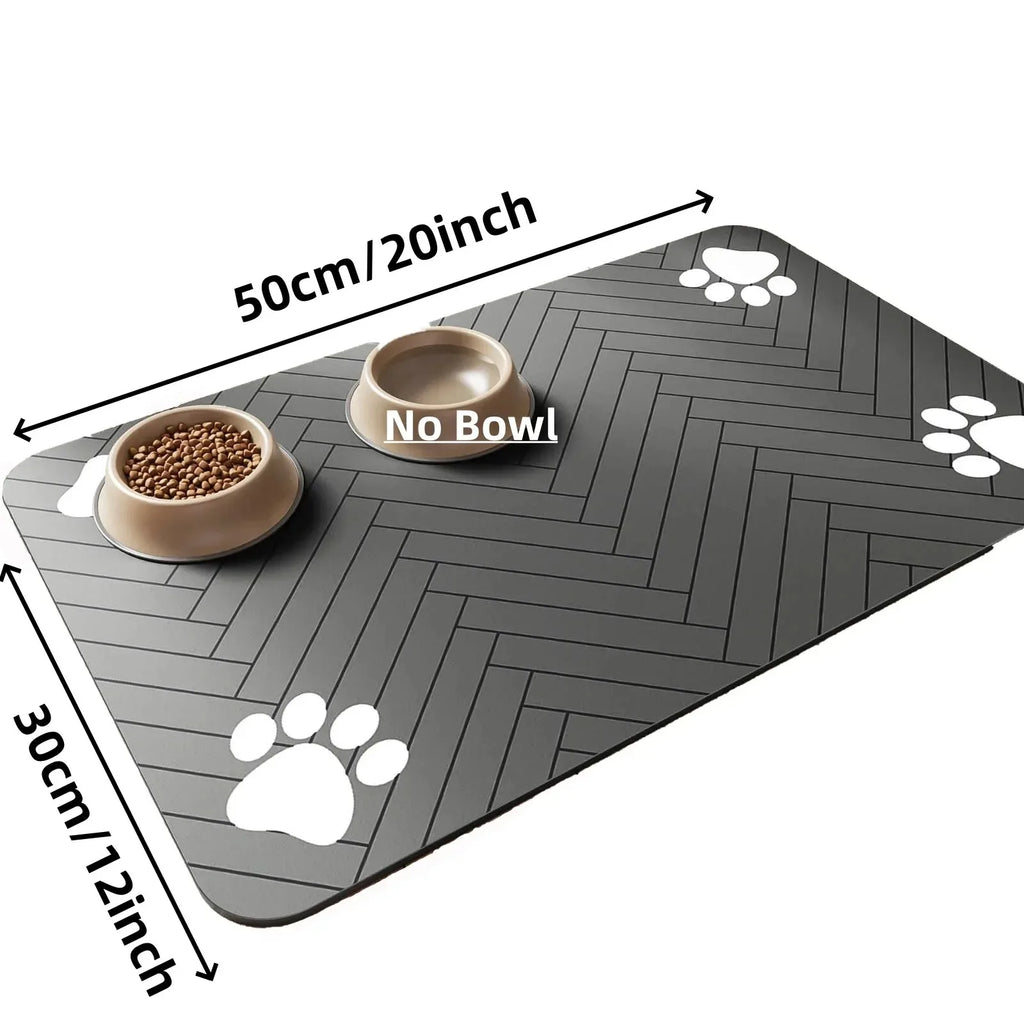 FurEase™ QuickDry Pet Feeding Mat