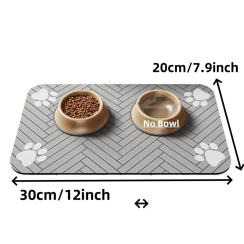 FurEase™ QuickDry Pet Feeding Mat