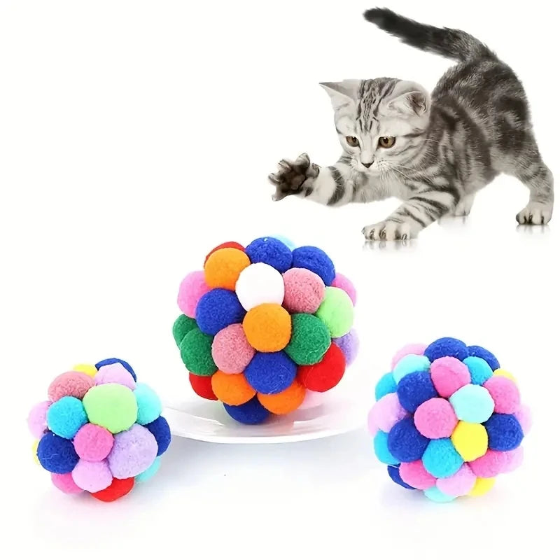 FurEase™ Bell Bounce Cat Ball