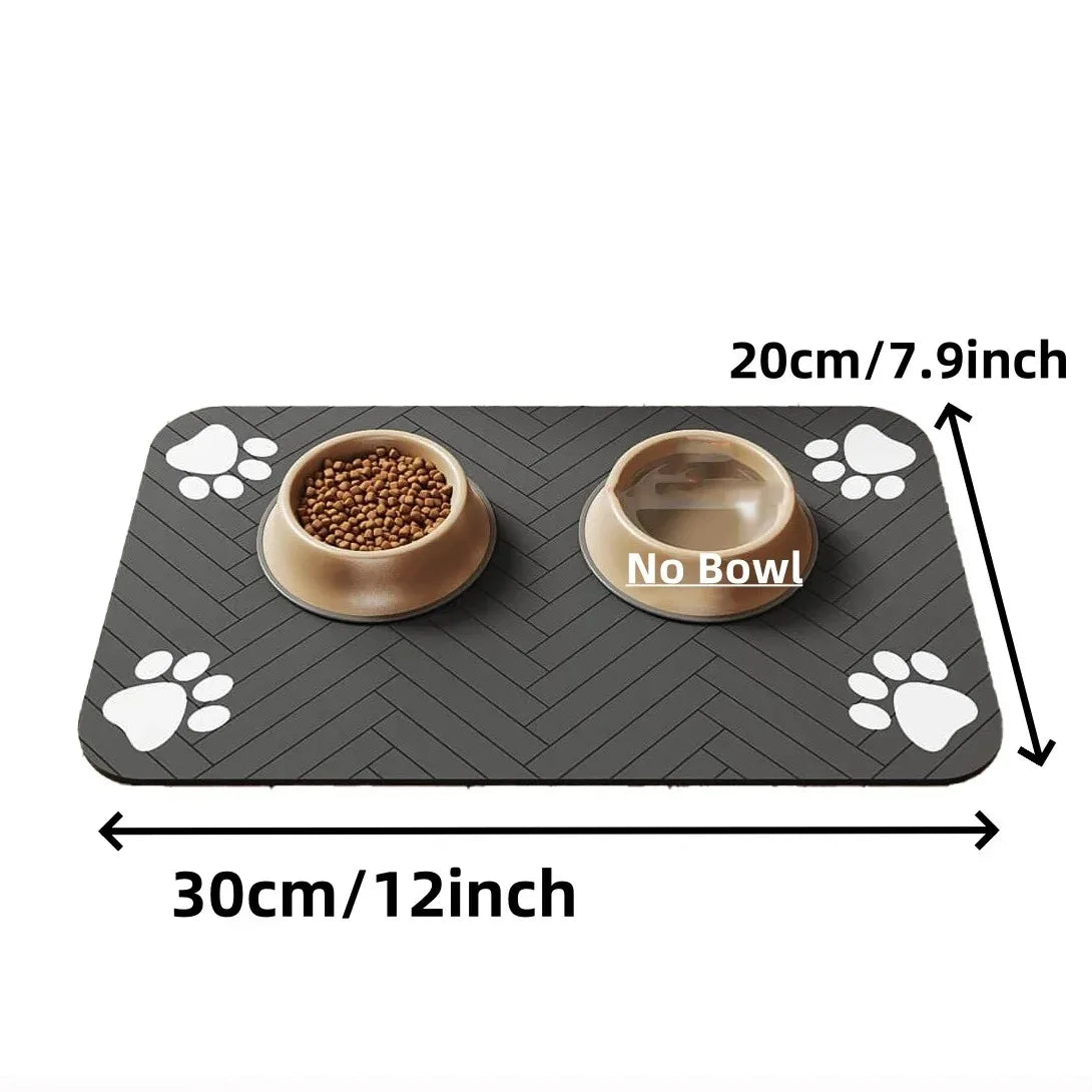 FurEase™ QuickDry Pet Feeding Mat