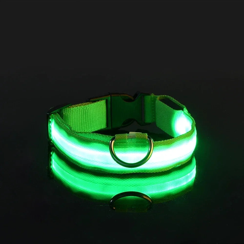 FurEase™ GlowSafe LED Dog Collar