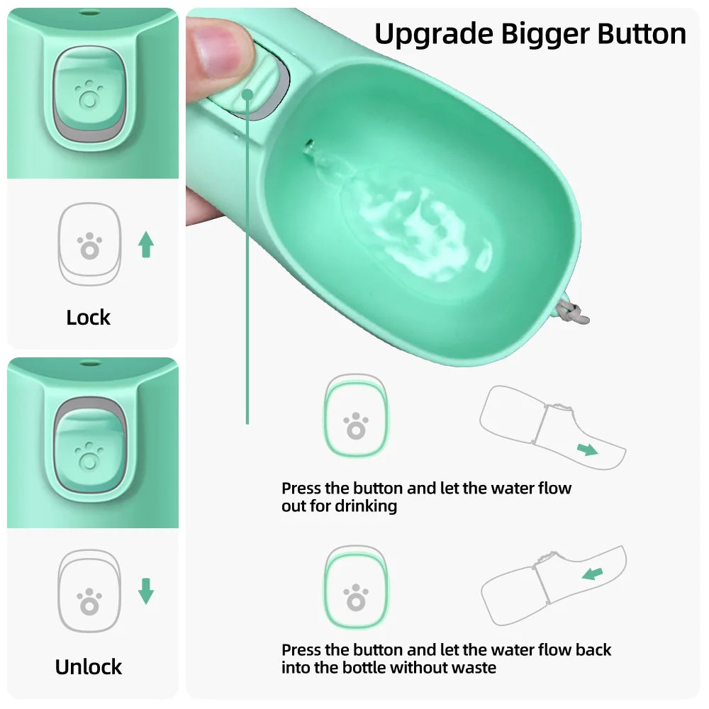 FurEase™ Travel Water Bottle